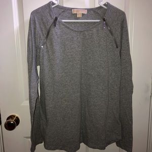 Michael Kors grey l/s top